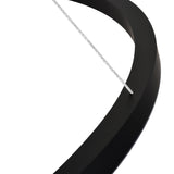 VONN Tania VMC34911BL 39" ETL Certified Integrated LED Ring Chandelier Height Adjustable Pendant in Black