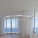 VONN Tania VMC34912AL 51" ETL Certified Integrated LED Ring Chandelier Height Adjustable Pendant in Silver-VONN Lighting