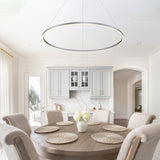 VONN Tania VMC34912AL 51" ETL Certified Integrated LED Ring Chandelier Height Adjustable Pendant in Silver-VONN Lighting