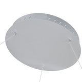 VONN Tania VMC34912AL 51" ETL Certified Integrated LED Ring Chandelier Height Adjustable Pendant in Silver