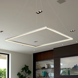 VONN Atria VMC35511AL 39" square chandelier close up