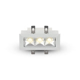 VONN RUBIK VMDL000603C009WH 5" 3 LIGHT LED ADJUSTABLE RECESSED DOWNLIGHT W/TRIM, ETL, COMMERCIAL GRADE, White-VONN Lighting