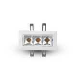 VONN RUBIK VMDL000603C009WH 5" 3 LIGHT LED ADJUSTABLE RECESSED DOWNLIGHT W/TRIM, ETL, COMMERCIAL GRADE, White-VONN Lighting