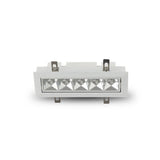 VONN RUBIK 7.25" 5 LIGHT LED ADJUSTABLE RECESSED DOWNLIGHT, White VMDL000605C012WH