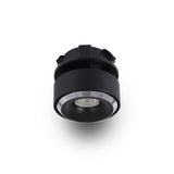 VONN ORBIT VMDL000701A020BL 4.25" 1 LIGHT LED FLUSH MOUNTED ADJUSTABLE DOWNLIGHT, ETL, COMMERCIAL GRADE, Black-VONN Lighting