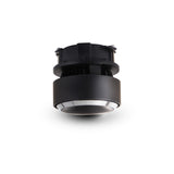 VONN ORBIT VMDL000701A020BL 4.25" 1 LIGHT LED FLUSH MOUNTED ADJUSTABLE DOWNLIGHT, ETL, COMMERCIAL GRADE, Black-VONN Lighting