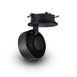 VONN ORBIT VMDL000701A020BL 4.25" 1 LIGHT LED FLUSH MOUNTED ADJUSTABLE DOWNLIGHT, ETL, COMMERCIAL GRADE, Black-VONN Lighting