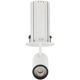 VONN TELESCOPICA VMDL003001A007WH 3" 1 LIGHT 6W LED ADJUSTABLE RECESSED SPOTLIGHT, ETL, COMMERCIAL GRADE, White-VONN Lighting