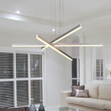 VONN Sirius VMP25030AL 40" ETL Certified Integrated LED Pendant, Height Adjustable Chandelier in Silver