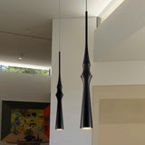 VONN Polaris VMP26710BL 5" ETL Certified Integrated LED Height Adjustable Pendant Light in Black