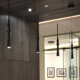 VONN Polaris VMP26710BL 5" ETL Certified Integrated LED Height Adjustable Pendant Light in Black
