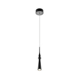 VONN Polaris VMP26710BL 5" ETL Certified Integrated LED Height Adjustable Pendant Light in Black