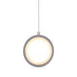 VONN Tania VMP27300AL 5" ETL Certified Integrated LED Height Adjustable Pendant Light in Silver-VONN Lighting