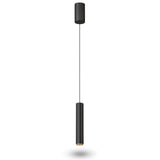VONN PYLON VMPL001001A005BL 8.25" LED Pendant, Black