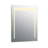 VONN VMRS0130 LED Bath Mirror in Silver, Rectangle 24"W x 30"H or 30"W x 36"H
