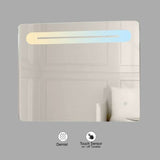 VONN VMRS0230TW Tunable White LED Bath Mirror in Silver, Rectangle 30"W x 24"H or 36"W x 30"H