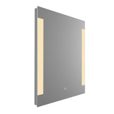VONN VMRS1830A LED Bath Mirror in Silver, Rectangle 24"W x 30"H or 30"W x 36"H-VONN Lighting