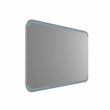 VONN VMRS2240ATW Tunable White LED Bath Mirror in Silver, Rectangle 36"W x 24"H