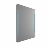 VONN VMRS2640ATW Tunable White LED Bath Mirror in Silver, Rectangle 24"W x 30"H or 30"W x 36"H-VONN Lighting