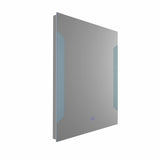 VONN VMRS2640A LED Bath Mirror in Silver, Rectangle 24"W x 30"H or 30"W x 36"H