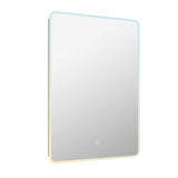 VONN VMRS5020ATW Tunable White LED Bath Mirror in Silver, Rectangle 24"W x 30"H or 30"W x 36"H