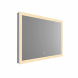 VONN VMRS6330A LED Bath Mirror in Silver, Rectangle 30"w x 24"H or 36"W x 30"H-VONN Lighting
