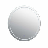 VONN VMRS6620TW Tunable White LED Bath Mirror in Silver, Round 30"W x 30"H-VONN Lighting