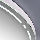 VONN VMRS6620TW Tunable White LED Bath Mirror in Silver, Round 30"W x 30"H-VONN Lighting