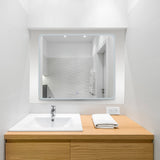 VONN VMRS6630ATW Tunable White LED Bath Mirror in Silver, Rectangle 30"W x 30"H-VONN Lighting