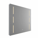 VONN VMRS6720 LED Bath Mirror in Silver, Rectangle 30"W x 24"H or 36"W x 30"H