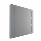 VONN VMRS6720 LED Bath Mirror in Silver, Rectangle 30"W x 24"H or 36"W x 30"H