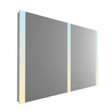VONN VMRS7130ATW Tunable White LED Bath Mirror in Silver, Rectangle 48"W x 30"H-VONN Lighting