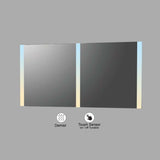 VONN VMRS7130ATW Tunable White LED Bath Mirror in Silver, Rectangle 48"W x 30"H-VONN Lighting