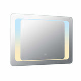 VONN VMRS7820TW Tunable White LED Bath Mirror in Silver, Rectangle 30"W x 24"H or 36"W x 30"H