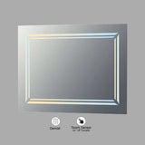 VONN VMRS7830TW Tunable White LED Bath Mirror in Silver, Rectangle 30"W x 24"H or 36"W x 30"H-VONN Lighting