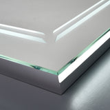 VONN VMRS7830 LED Bath Mirror in Silver, Rectangle 30"W x 24"H or 36"W x 30"H