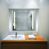 VONN VMRS8020TW Tunable White LED Bath Mirror in Silver, Rectangle 30"W x 24"H or 36"W x 30"H-VONN Lighting