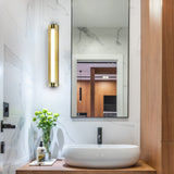 VONN Procyon VMW11800AB 24" Integrated LED ADA Compliant ETL Certified Bathroom Wall Lighting Fixture, Antique Brass