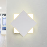 VONN Eclipse VMW13600SW 5" Rotative ETL Certified Integrated LED Wall Sconce Lighting Fixture in White