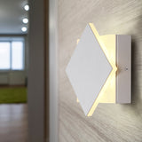 VONN Eclipse VMW13600SW 5" Rotative ETL Certified Integrated LED Wall Sconce Lighting Fixture in White