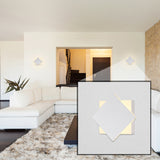 VONN Eclipse VMW13600SW 5" Rotative ETL Certified Integrated LED Wall Sconce Lighting Fixture in White