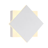 VONN Eclipse VMW13600SW 5" Rotative ETL Certified Integrated LED Wall Sconce Lighting Fixture in White