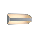 VONN Atlas VMW15810AL 10" Up-Down ETL Certified Integrated LED Wall Sconce Light in Silver