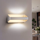 VONN Atlas VMW15810AL 10" Up-Down ETL Certified Integrated LED Wall Sconce Light in Silver-VONN Lighting