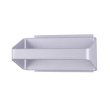 VONN Atlas VMW15810AL 10" Up-Down ETL Certified Integrated LED Wall Sconce Light in Silver