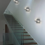 VONN Eclipse VMW17000AL 7" Rotative ETL Certified Integrated LED Wall Sconce Light Fixture in Silver