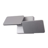 VONN Eclipse VMW17200AL 12" Rotative Up-Down ETL Certified Integrated LED Wall Sconce Light in Silver