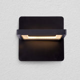 VONN Atria VMW17400BL 6" Rotative ETL Certified Integrated LED Wall Sconce Light Fixture in Black