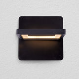 VONN Atria VMW17400BL 6" Rotative ETL Certified Integrated LED Wall Sconce Light Fixture in Black