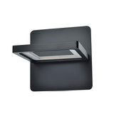 VONN Atria VMW17400BL 6" Rotative ETL Certified Integrated LED Wall Sconce Light Fixture in Black